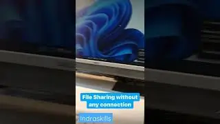 File sharing in windows without external connection. #computer #education #skill #free  #tips #trick