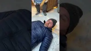 Minnesota winter weather warning! Clear off your roof #funny #funnyvideo #funnyideas #funniestvideo
