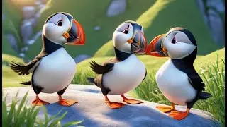 Os Bicos dos Papagaios-do-Mar Fazem Bico | Canção Infantil | Portuguese Nursery Rhyme | Kids Song
