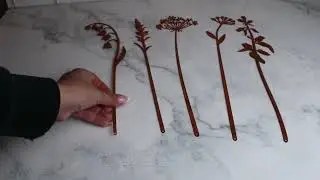 Unboxing + Demonstration: Ouujuoz Outdoor Metal Flower Stakes