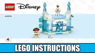 LEGO Instructions - Disney - 43278 - Mini Arendelle Castle & Elsa's Ice Palace - Frozen (Book 4)