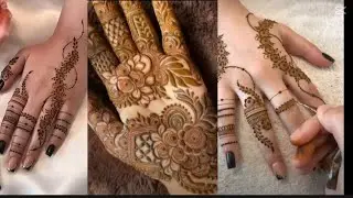 New Easy 2026 Special Simple Mehndi Design for Back Hand || Baby & Mom Hand Mehndi Design ||