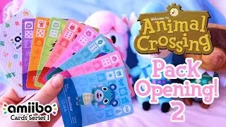 ♡ AMIIBO CARDS BLIND OPENING 2: Animal Crossing: Happy Home Designer (Series 1) ♡ | Abipop