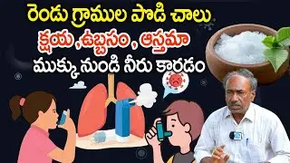 100 ఏళ్ల నాటి రహస్య మూలిక చూర్ణం| Cure Asthma Solution In Telugu | Asthma Causes | Vijay Kumar Reddy