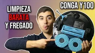 BARATO y LIMPIA MUY BIEN | Conga Y100 - Opiniones y como funciona