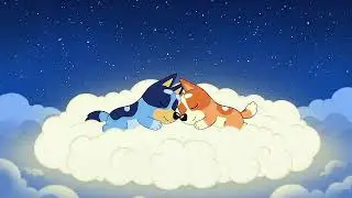 Nap Time Music for Kids (2 Hours) 😴 | Soft Lullaby with Bluey & Bingo