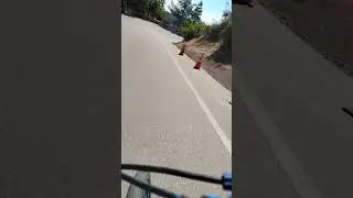 Bike ride down from Griffith Observatory to Western and Franklin in Hollywood LA