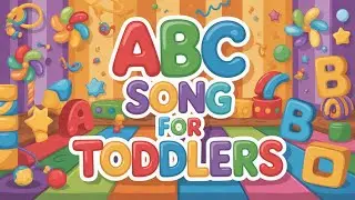 ABC Song for Toddlers 🎵 | Slow ABC Letter Song to Help Kids Follow Along