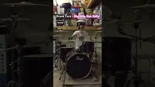 Drunk Face - Machine Gun Kelly #drumcover #mgk #machinegunkelly