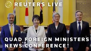 LIVE: Quad foreign ministers hold news conference in Tokyo | REUTERS