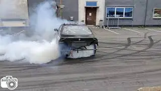 Struer Motor Festival 2020 - 360 grader slowmotion Drifting