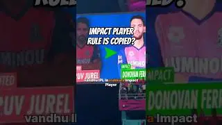 Impact player Rule is copied? #shorts #ipl #impactplayer #cricket