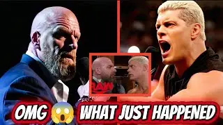 OMG 😱 TRIPLE H JUST MADE A SHOCKING CALL BY REPLACING CODY RHODES WITH AN UNKNOWN WRESTLER 