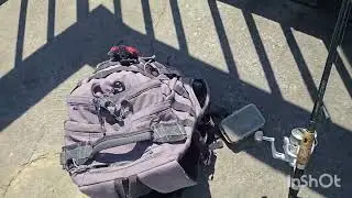 Meepo 2 mini skateboard fishing belmont pier cot 2 herring fish