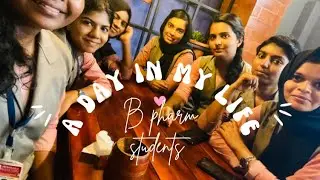 A day in my life as a B pharm student / Malayalam / Dilooba Shahad