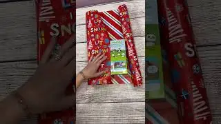 How To Wrap A Toddlers Toy that is Half in The Box and Half Exposed