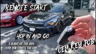 Accessorides Stinger Remote Start With Takeover! No Restart REQUIRED!