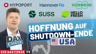 DAX-Check LIVE: Friedrich Vorwerk, Hannover R&uuml;ck, HelloFresh, Hypoport, MLP, SUSS Microtec