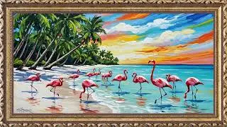 The Sea Love Birds And Animal | 4K Frame TV Art &ndash; Romantic Screensaver & Wallpaper (2 Hours)