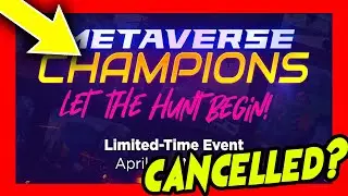 Did Roblox CANCEL the Metaverse Event?!