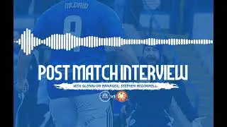 REACTION | Stephen McDonnell Post Match Interview | Glenavon 2-1 Portadown | 05/10/24 | SDP