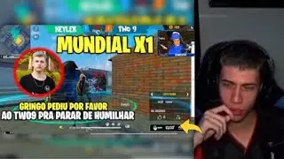 YUURI REAGE A &ldquo;TWO9 VS KEYLER - TWO9 HUMILHOU GRINGO QUE IMPLOROU PARA PARAR DE HUMILHAR X1 MUNDIAL&rdquo;
