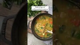 Easy Pea & Ham Soup [recipe link in description]