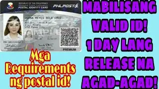 PAANO MAKAKUHA NG POSTAL ID?