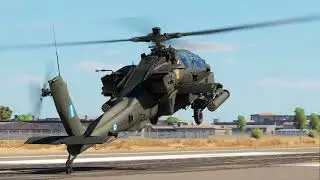 DCS World | Hellenic Army AH-64HA Apache | Airshow Aerobatic Display