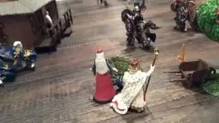 Nate's Schleich & Papo castle stop action movie