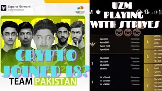 CRYPTO JOINED I8?😳😳 UZM PLAYING AGAIN WITH STRIVES 😍--- BLADE PUBGM 1v3 Mgs -----Falak 1v3 Jm