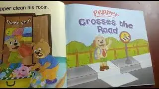 Pepper crosses the road - English Stories For Kids - Pepper Stories - Short Moral Story by Saatvik