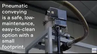 Pneumatic conveying vs mechanical conveying options to convey powders