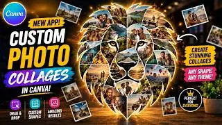 New Canva App: Collage Maker | Create Custom Photo Collages in Canva