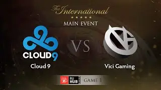 Cloud 9 -vs- VG, TI5 Main Event, LB Round 2, Game 1