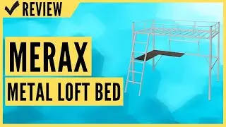 Merax Metal Loft Bed