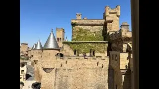 Castillo Olite palacio navarra castle Château Schloss Castello 4K 60fps