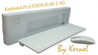 Keyboard PLATOON K-06 2.4G INBOXING