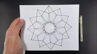 Sketching Patterns Design | Amazing Math | Tessellation | Geometric Art | Agile • Easy • Quick Steps