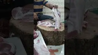 Mutton cutting#fresh motton #mutton cutting skeel.
