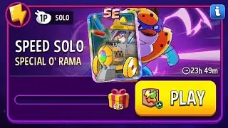 Speed solo special o rama 675 solo challenge match masters 