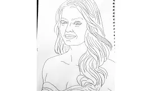 Aishwarya Rai drawing 