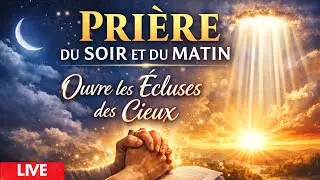 PRIÈRE DU SOIR 🌙 Reçois la paix | Calme ton cœur et dors en paix