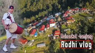Rodhi Vlog। Rainaskot । Lamjung Homestay । Gurung culture- Serka । Pritam Gurung । Rodhi digital