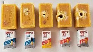 .22 lr aguila Test en español espanol shooting 22lr