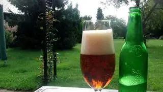 Testing the carbonation of  my own real ale homebrew