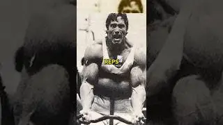 Arnold's Golden Era Bicep Routine 💪🗿 #shorts