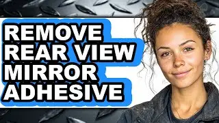 How to Remove Rear View Mirror Adhesive - Step by Step