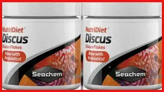 Seachem NutriDiet Discus Flakes   Fortified Ornamental Fish Food Supplement 50g