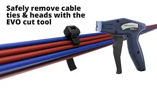 How to safely remove plastic cable ties with the EVO cut tool